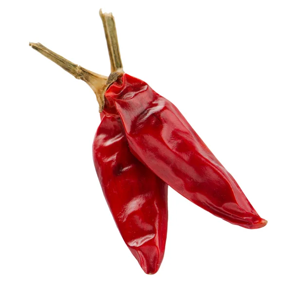 Dva hot chili paprika — Stock fotografie