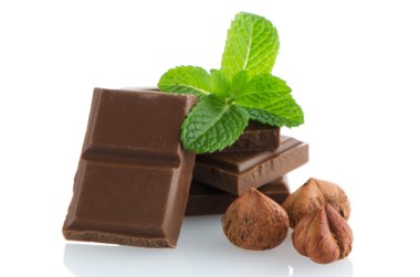 çikolata parçaları detay