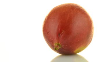 beyaz izole iştah açıcı olgun mango