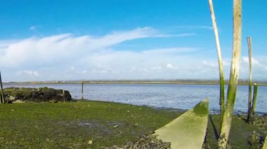 bir göl kenarında Timelapse