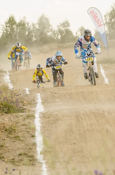 Niet-geïdentificeerde rider — Stockfoto