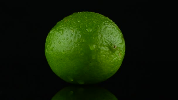 Yeşil limon — Stok video
