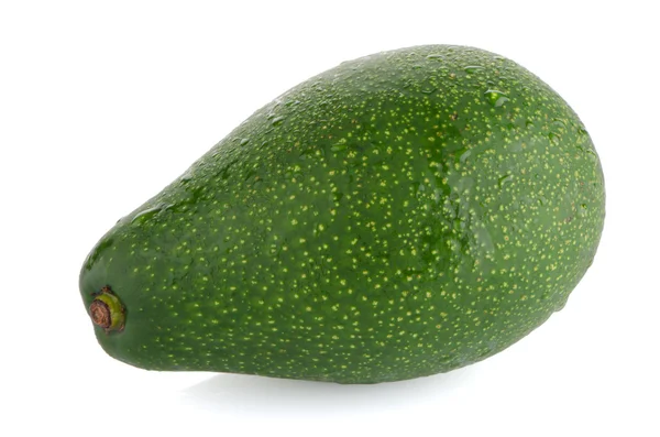 Avocado geïsoleerd op wit — Stockfoto