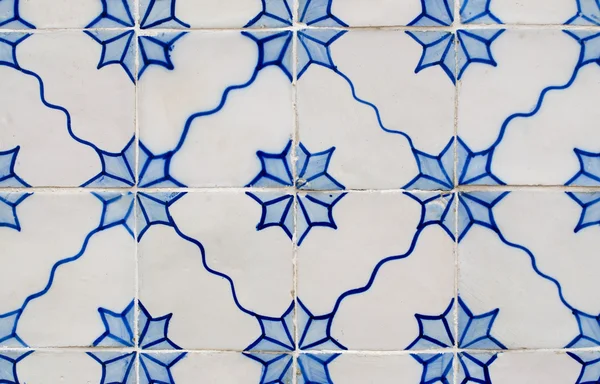 Azulejos tradicionales esmaltados portugueses —  Fotos de Stock