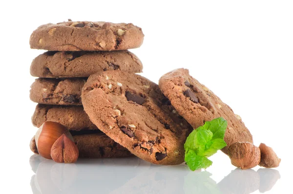 Домашнее шоколадное печенье — стоковое фото