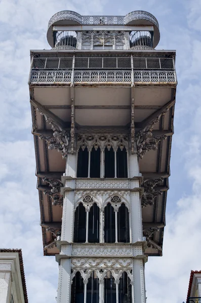 Ascensore Santa Justa a Lisbona — Foto Stock