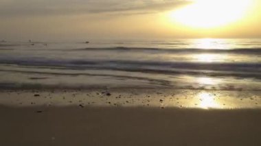 Timelapse sunset Beach