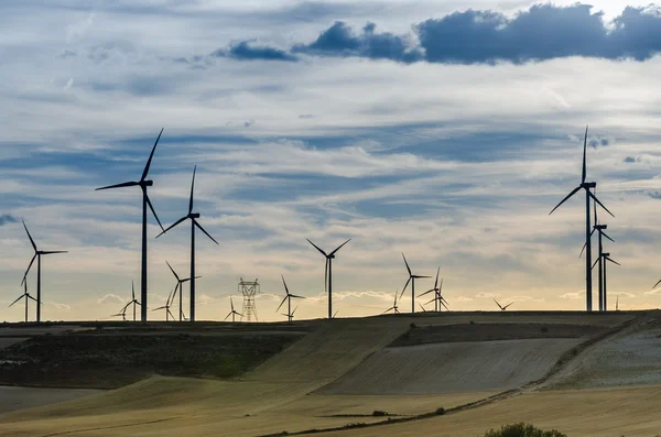 Turbinas de energia eólica — Fotografia de Stock