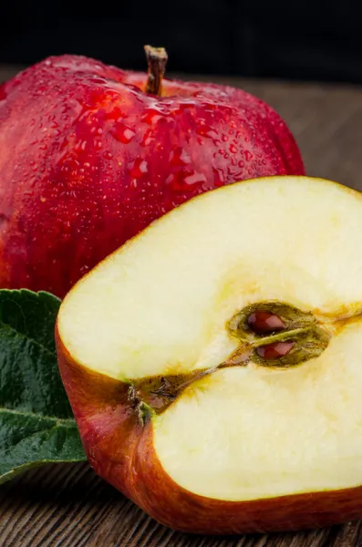Яблоки крупным планом — стоковое фото