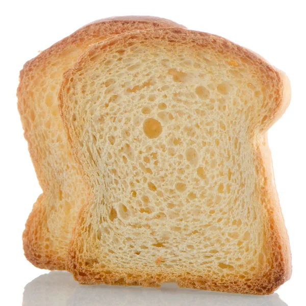 Golden brown toast — Stock Photo, Image