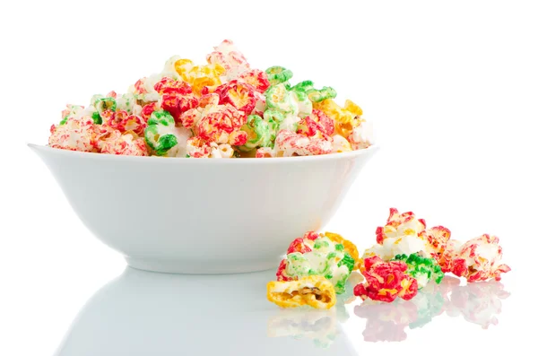 Bowl of popcorn — Stock Photo, Image