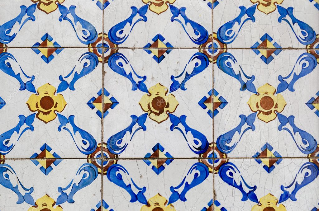 Old ceramic tiles Stock Photo by ©homydesign 29289395