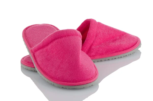 A pair of pink slippers — Stock Photo, Image