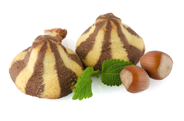 Zelfgemaakte chocoladekoekjes — Stockfoto