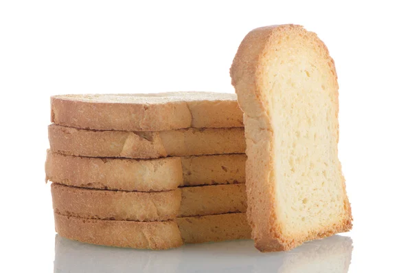 Goldbrauner Toast — Stockfoto