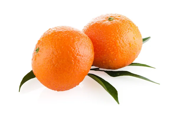 Zralé mandarinky nebo mandarinky — Stock fotografie