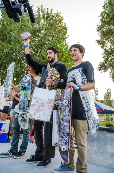 Ruben Rodriges sur le podium — Photo