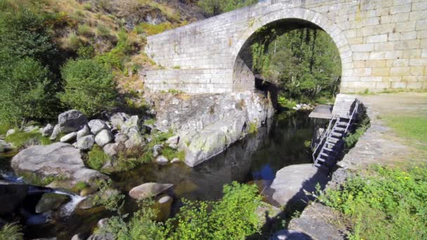 Lagarica bridge — Stock Video