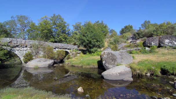 Panchorra-Brücke — Stockvideo