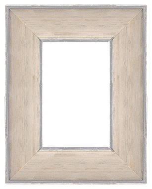 şık beyaz bir çerçeve