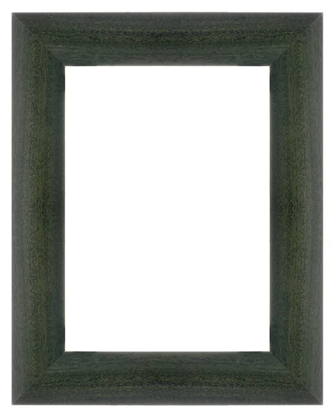 Groene houten frame — Stockfoto