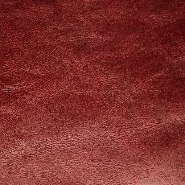Κόκκινη δερμάτινη υφή closeup — Φωτογραφία Αρχείου