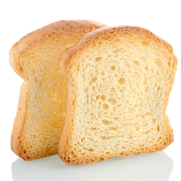 Golden brown toast — Stock Photo, Image