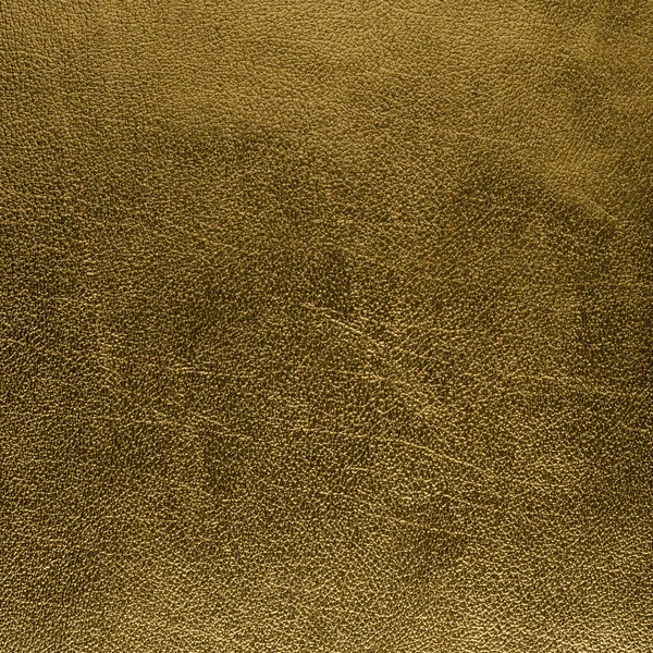 Goldene Farbe Leder — Stockfoto