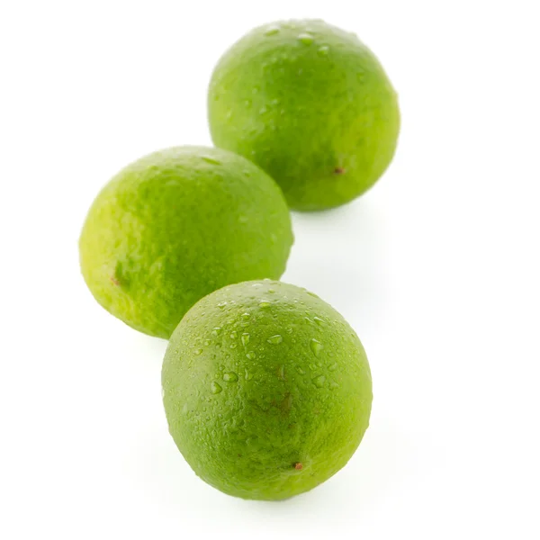 Verse groene limoenen (lemmetjes) — Stockfoto