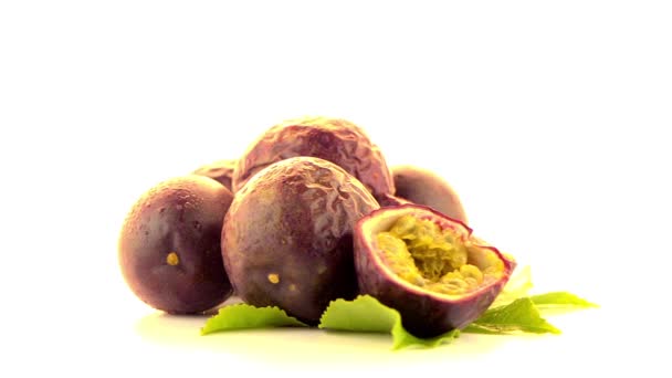 Passion fruit — Stock Video