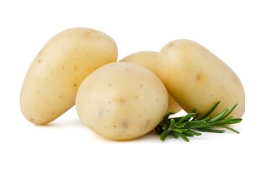 yeni patates ve yeşil maydanoz
