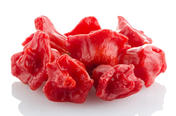 Red peppers closeup — Stock Photo, Image