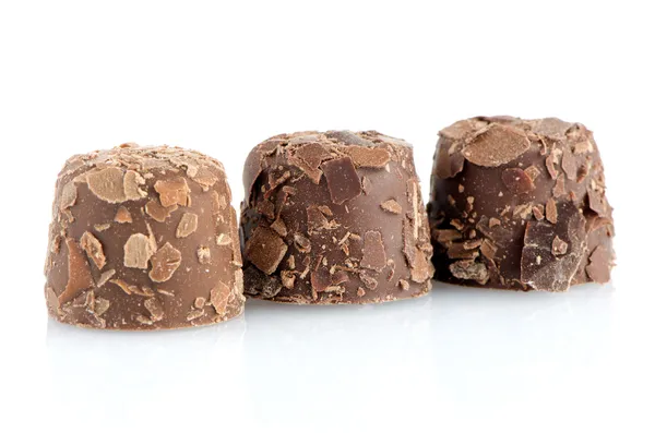 Dulces de chocolate marrón — Foto de Stock