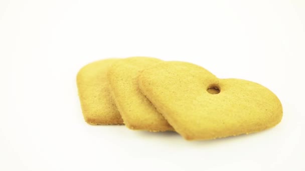 ハート クッキー — ストック動画