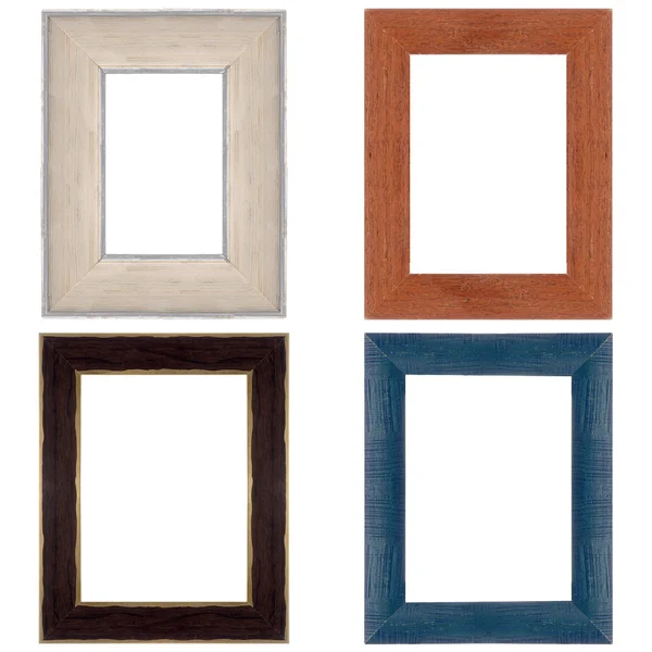 Four picture frames — Stock Photo, Image