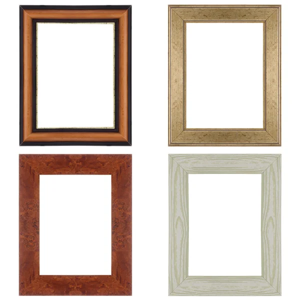 Four antique picture frames — Stock Photo © homydesign 7509970
