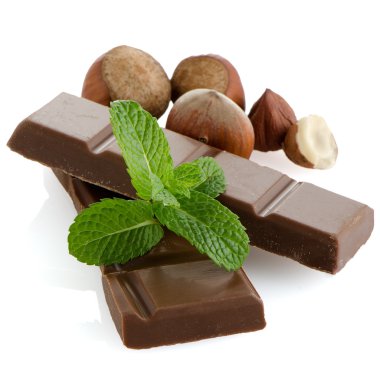 çikolata parçaları detay