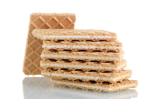 Vanille wafels — Stockfoto