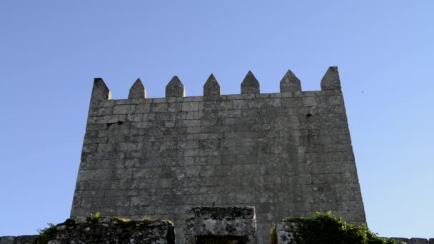 Entrada do Castelo de Lindoso — Vídeo de Stock