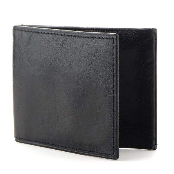 黒革の財布 — ストック写真