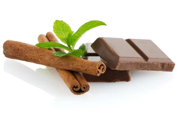 Choklad delar — Stockfoto