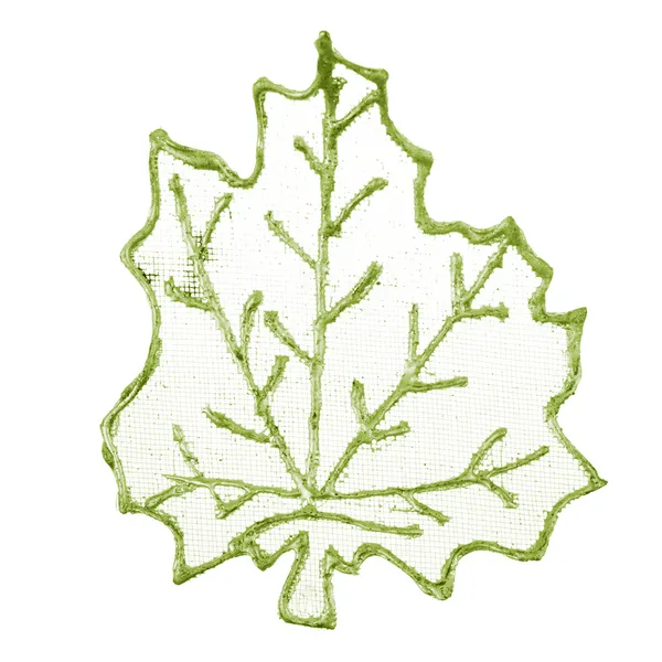 Рождественский декоративный зелёный лист — стоковое фото