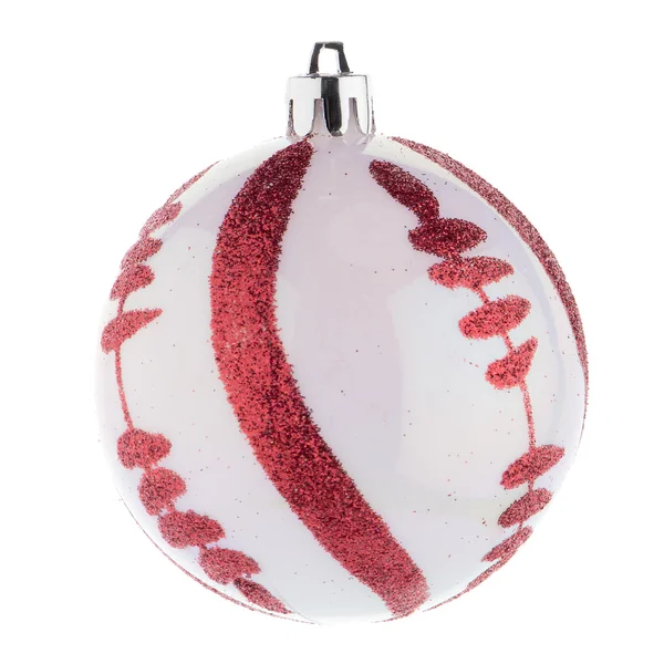 Red Christmas bauble — Stock Photo, Image