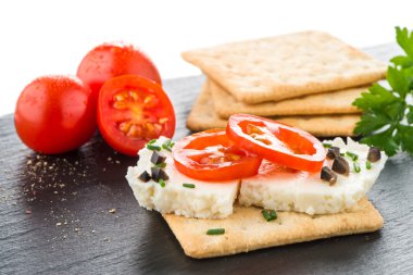 fromage ile crispbread