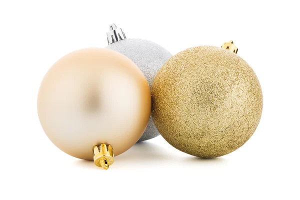 Різдво декоративні кулі — стокове фото