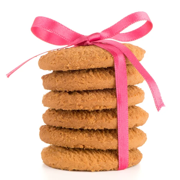 Feestelijke verpakte koekjes — Stockfoto