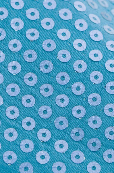 Blue paillette background — Stock Photo, Image