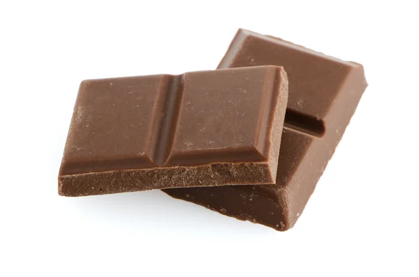 Nahaufnahme Detail von Schokoladenteilen — Stockfoto