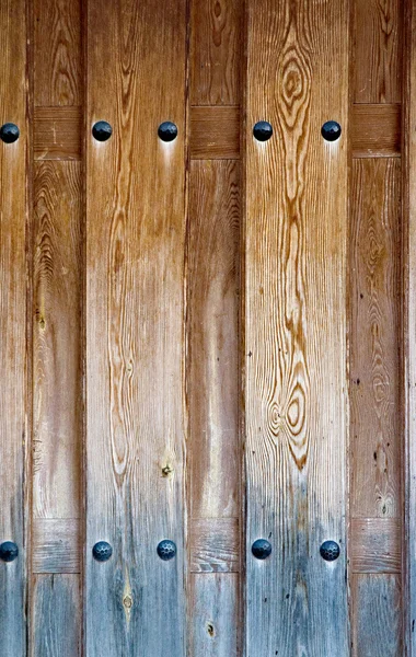 Weathered wooden door texture background — Stock Photo, Image