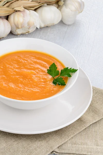 Sopa de calabaza — Foto de Stock